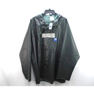 Helly Hansen Size XL Highliner Waterproof Jacket Hooded Rain Coat Made in Canada